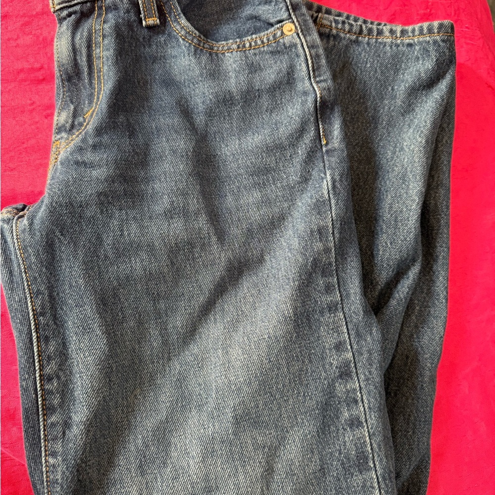 Levi's Blue Ankle & Cropped Jeans ‘94 baggy